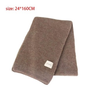 Khăn dệt kim dày, chống gió, màu trơn - Perfect cho mùa đông đi xe máy và trượt tuyết