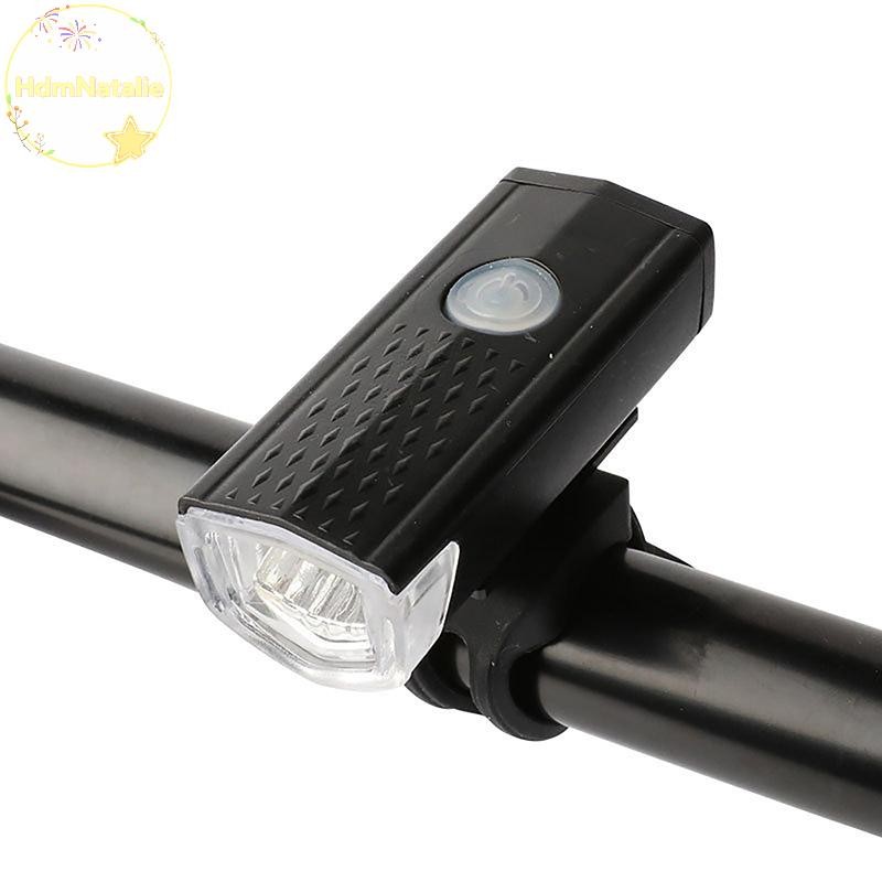 Hdmnatalie Xe Đạp Xe Đạp Đèn USB LED Sạc Bộ Chu Kỳ Núi Phía Trước Đèn Pha Đèn Pin Đi Xe Đạp Đèn Cảnh Báo An Toàn VN