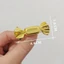 MERIGGIARE Trâm Cài Dễ Thương, Trâm Cài Kẹo Kim Loại Vàng / Bạc, Trang Trí Quyến Rũ Phong Cách Hàn Quốc Đẹp