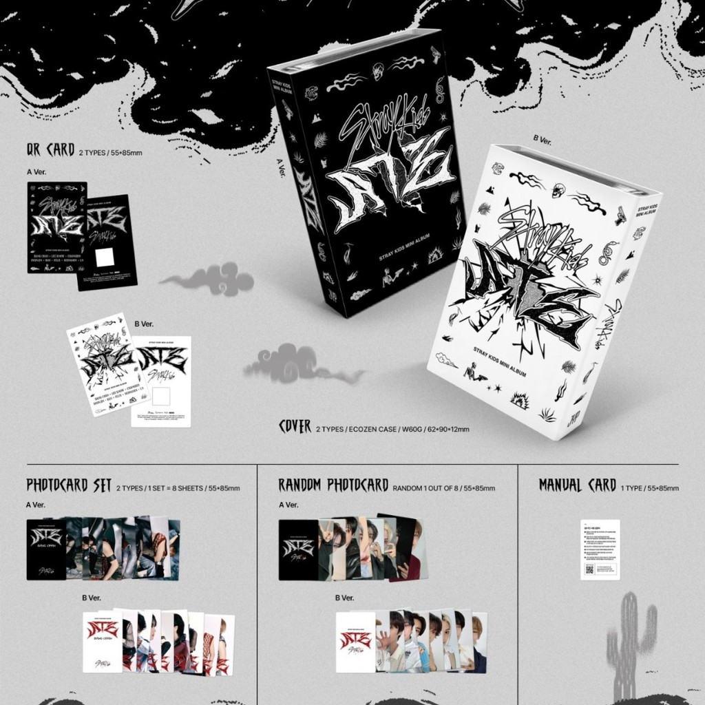 Stray Kids [ATE] Album Mini PLATFORM NEMO Ver (mã QR đã hết hạn và không thể sử dụng)