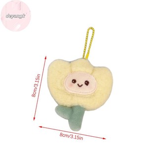 Deyangk Hoạt Hình Dễ Thương Sang Trọng Móc Khóa Mềm Nhồi Bông Hoa Búp Bê Túi Mặt Dây Chuyền Trang Trí Móc Khóa Ô Tô Phụ Kiện Cô Gái Quà Tặng VN