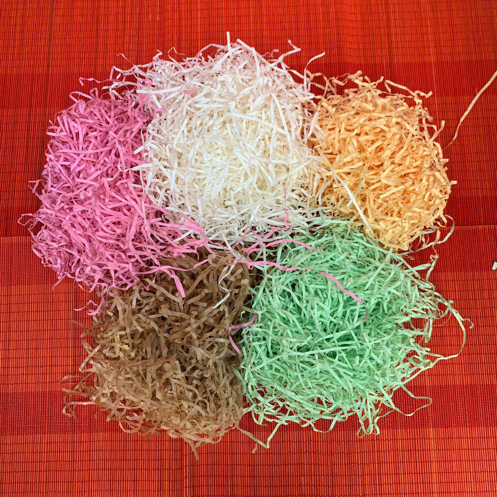 [50g-100g] Giấy rơm giấy vụn lót hộp quà mềm mỏng nhẹ | Shopee Việt Nam