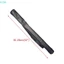 1 / 2 Hộp đựng thanh da nhân tạo Snooker Pool Cue Túi đựng gậy Cue Phụ kiện bi-a đeo vai di động có thể gập lại [BK]