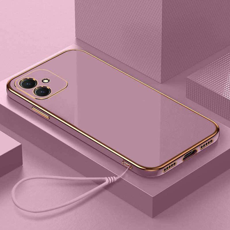 Dành Cho Samsung Galaxy A04 Ốp Lưng Mạ Vuông Sang Trọng Galaxy F04 A04E M04 F14 Ốp lưng Silicon Chống Sốc Fundas