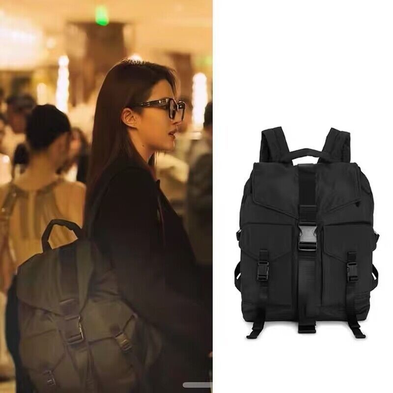Câu Chuyện Hoa Hồng Liu Yifei Cùng Phong Cách Huang Yimei Ba Lô Nữ Đi Lại Máy Tính Ba Lô Túi Du Lịch Ánh Sáng Lớn