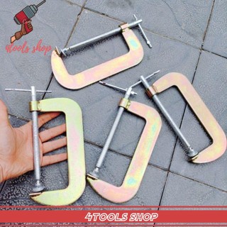 Combo 4 vam kẹp 6 inch (dài 21cm, mở miệng 14cm)