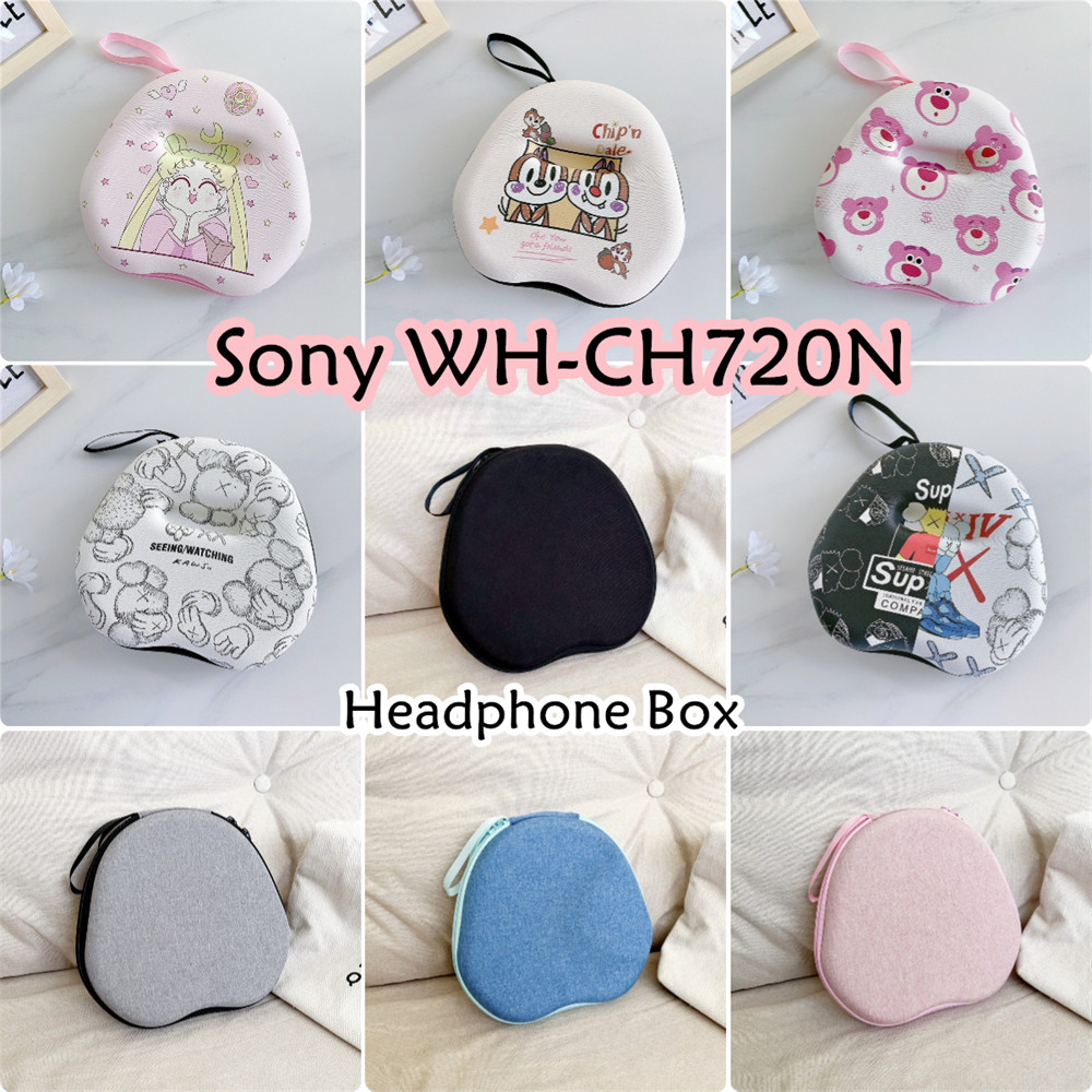 [Ngôi sao tương lai] Dành cho hộp đựng tai nghe Sony WH-CH720N Phim hoạt hình Họa tiết sáng tạo Tai nghe Earpads Túi lưu trữ Vỏ hộp số 2