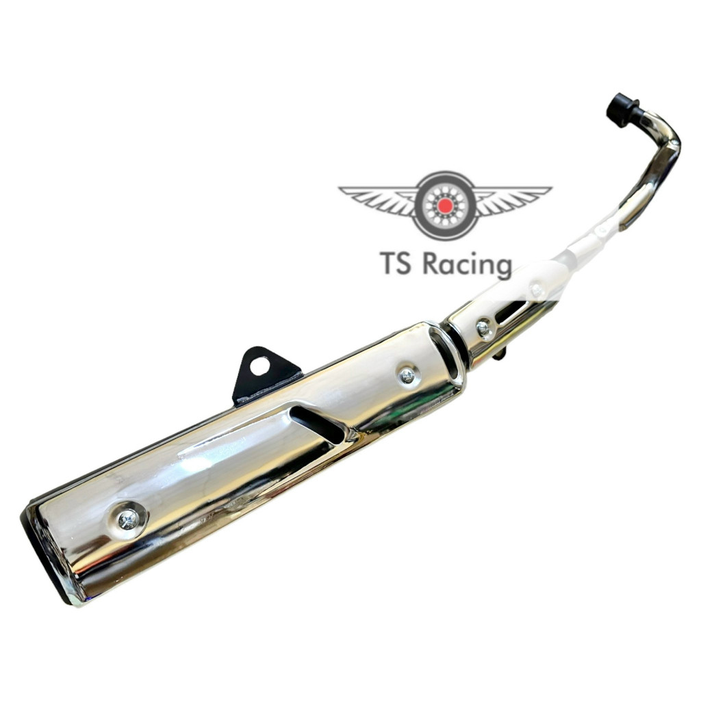 Pô sirius mẫu mới không móc có ốp pô inox