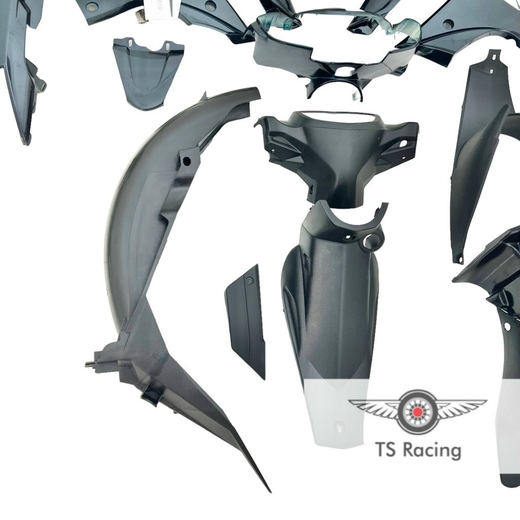 Dàn áo sirius 110 - sirius 50 - xám long chuột - tặng team 3 lớp