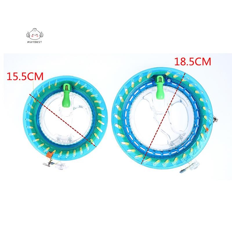 Maybest ABS 18cm Dây diều pha lê có dây 200m có khóa Câu cá {VN}