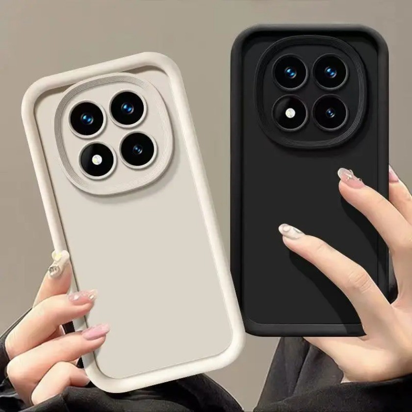 Dành Cho Redmi Note14 Pro 4G Ốp Lưng Redmi Note14 Pro 5G Ốp Lưng Điện Thoại Note 14 Pro + Curly Wave Hybrid Chống Sốc Ốp Lưng Mềm Fundas