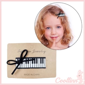 Coo Barrettes Kẹp Tóc Nhạc Violin Note Phụ Kiện Tóc