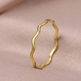 Nhẫn bạc S925 Sterling Trang sức thời trang đơn giản Quà tặng nữ
