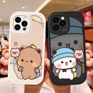 Ốp điện thoại Balloon One Two Bubu cho iPhone 16 / 15 / 13 / 12 / 11 / 14 / PLUS / Pro Max vỏ mềm silicon da cừu chống nước chống sốc chống rơi chống vân tay