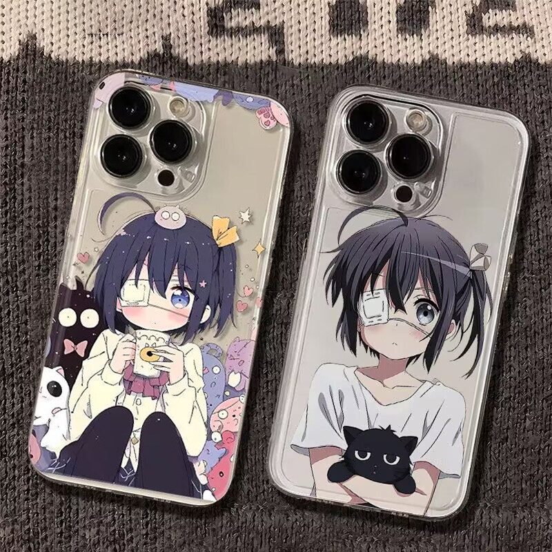 Ốp Điện Thoại Anime Takanashi Rikka Cho Redmi Note 14 13 12 Pro Plus 4G 5G 11 11S 12S Pro Max Turbo 4 POCO X7 Pro Vỏ Mềm Trong Suốt Trong Suốt Chống Sốc Phim Hoạt Hình