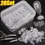 Bộ dụng cụ sửa chữa kính mắt 20 chiếc có tuốc nơ vít, Miếng đệm mũi đa năng & Ốc vít cho kính / Kính râm, Vỏ silicon di động - Dụng cụ bằng thép không gỉ
