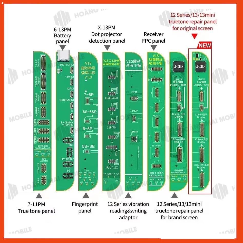 Bản mạch JCID V1SE Fix màn hình 7G-11PM