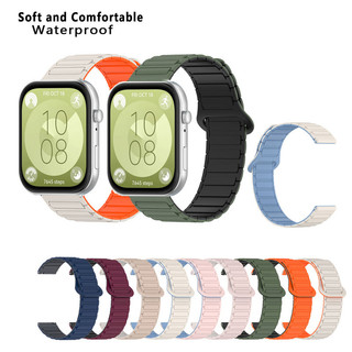 Dây đeo silicon từ tính chống nước cho đồng hồ Huawei Watch Fit-New-SE-Speccial Edition / Fit 2 / Fit 3 / Fit 4 Pro / Fit5