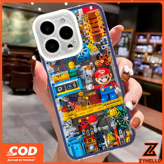 Ốp Lưng Cho OPPO A6X A6 A6 PRO Reno 14F Reno 14 Pro 5G Reno 13F Reno 13 5G Reno 13 Pro A3 A5X A5 5G A3X A5 PRO A3 Pro Y04 Y29 V60 lite V50 Hoạt Hình Dễ Thương Mario Chống Sốc TPU Ốp điện thoại