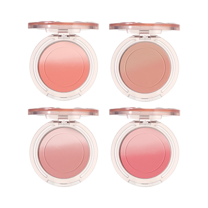 ✨2293 Hidden WODWOD Gradient Blush Niche Thương hiệu khỏa thân Trang điểm tự nhiên Matte Rouge Phấn mắt lớp Sun Red 25.4.20