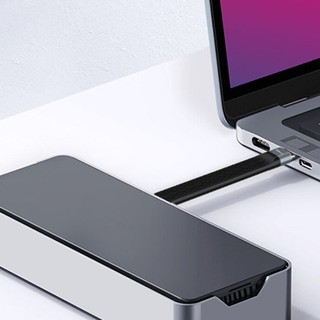 EZ Cáp USB4 ngắn 5 Dây phẳng 9Inch Tốc độ 40Gbps 240W Giao hàng nguồn cho điện thoại SSD ngoài eGPU và hơn thế nữa USB C Devic