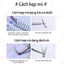 Nhíp Gắn Mi MLEN DIARY Dụng Cụ Gắn Mi Dễ Dàng Tiện Nhỏ Gọn Nhanh Chóng Nhíp Chống Dính Inox