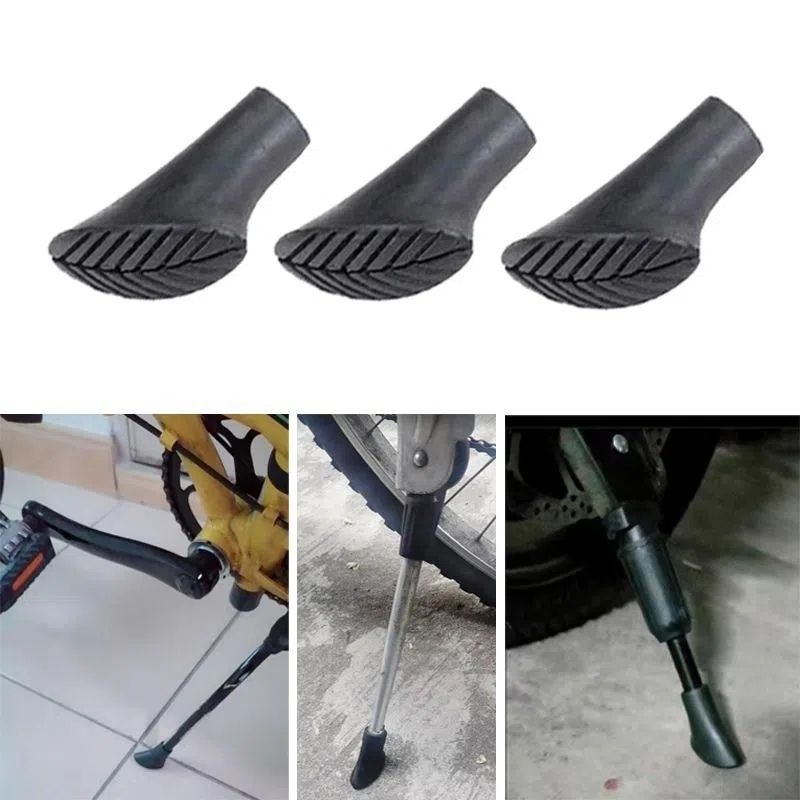 Xe Đạp Điện Chỗ Để Chân Xe Máy Hỗ Trợ Vỏ Bảo Vệ Cố Định Thiết Bị Cao Su Miếng Lót Chân Hỗ Trợ Leo Núi Xe Đạp Chân