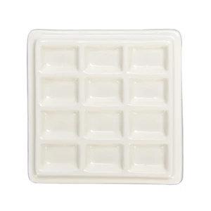 SA 12 Lưới Gốm Trộn Bảng Màu Nước Sơn Bảng Cho Tranh Acrylic