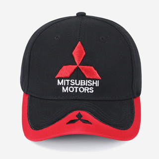 Logo Ô Tô Thêu Mũ Bóng Chày Cotton Bố Nón Aadjustable Người Lớn Mũ Thể Thao Quà Tặng Sinh Nhật Cho Người Hâm Mộ Mitsubishi