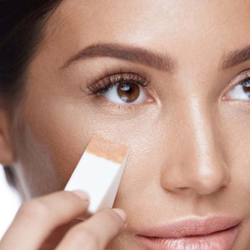 20 / 40 / 60 / 100 Miếng Bọt Biển Bột Hình Tam Giác - Soft Smooth Facial Foundation Applicators Chi Tiết Latex Trang Điểm Puffs