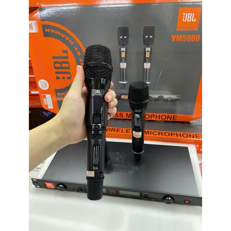Micro không dây JB.L VM5000 sóng khoẻ, tự ngắt ( Hàng nhập khâu loại 1 ...