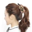 Kẹp chuối FANSIN, Kẹp xoắn phong cách cổ điển thủ công, Kẹp đuôi ngựa chống trượt hoa hồng thanh lịch thời trang dành cho nữ