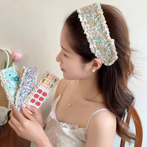 Băng Đô Miếng Dán Tóc Magic Dán Hoa Dễ Thương Thời Trang Hàn Quốc - Phụ Kiện Tóc