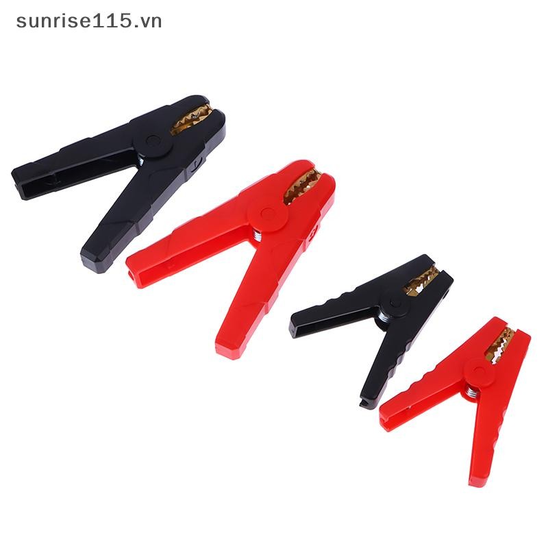 Srvn 2 CÁI 100 / 200 / 300 / 500A Kẹp cá sấu bằng đồng hạng nặng Thiết bị đầu cuối Kẹp cá sấu điện Đầu nối thử nghiệm cho cáp nhảy Tăng cường.