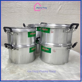 [CHÍNH HÃNG] CHÕ HẤP ĐỒ XÔI NHÔM TRƯỜNG THÀNH SIZE 20, 22, 24 cm chõ hấp xôi cho gia đình nhỏ - Phương Trang