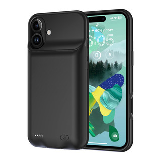 [Jlk] Ốp 5500mAh Cho iPhone 16 Pro Max 15 14 Plus Vỏ Sạc Mềm Pin Dự Phòng Sạc Ốp điện thoại i16 16plus 16pro