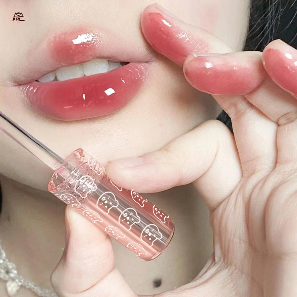 Gương Son Môi Dạng Lỏng Trang Điểm Dưỡng Ẩm Tự Nhiên Lâu Dài Hiệu Ứng Gương Son Bóng