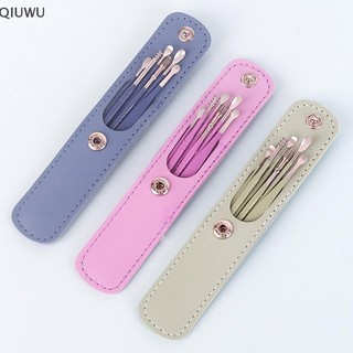 Qiuwu Ear Cleaner Wax Pickers Earpick Wax Remover Curette Ear Pick Cleaner Kit Spoon Care Ear Clean Tool.