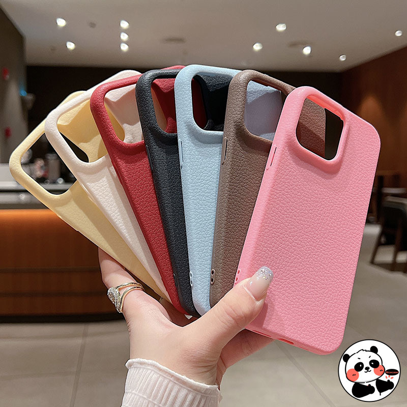 Vỏ da giả cho Honor 200 100 90 80 70 60 50 Pro Plus SE Vỏ điện thoại mềm chống sốc màu kẹo dễ thương đơn giản