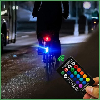 Đèn nhấp nháy không dây cho xe cộ Đèn cảnh báo xe máy Đèn LED chống va chạm có điều khiển từ xa cho ô tô caudeyvn