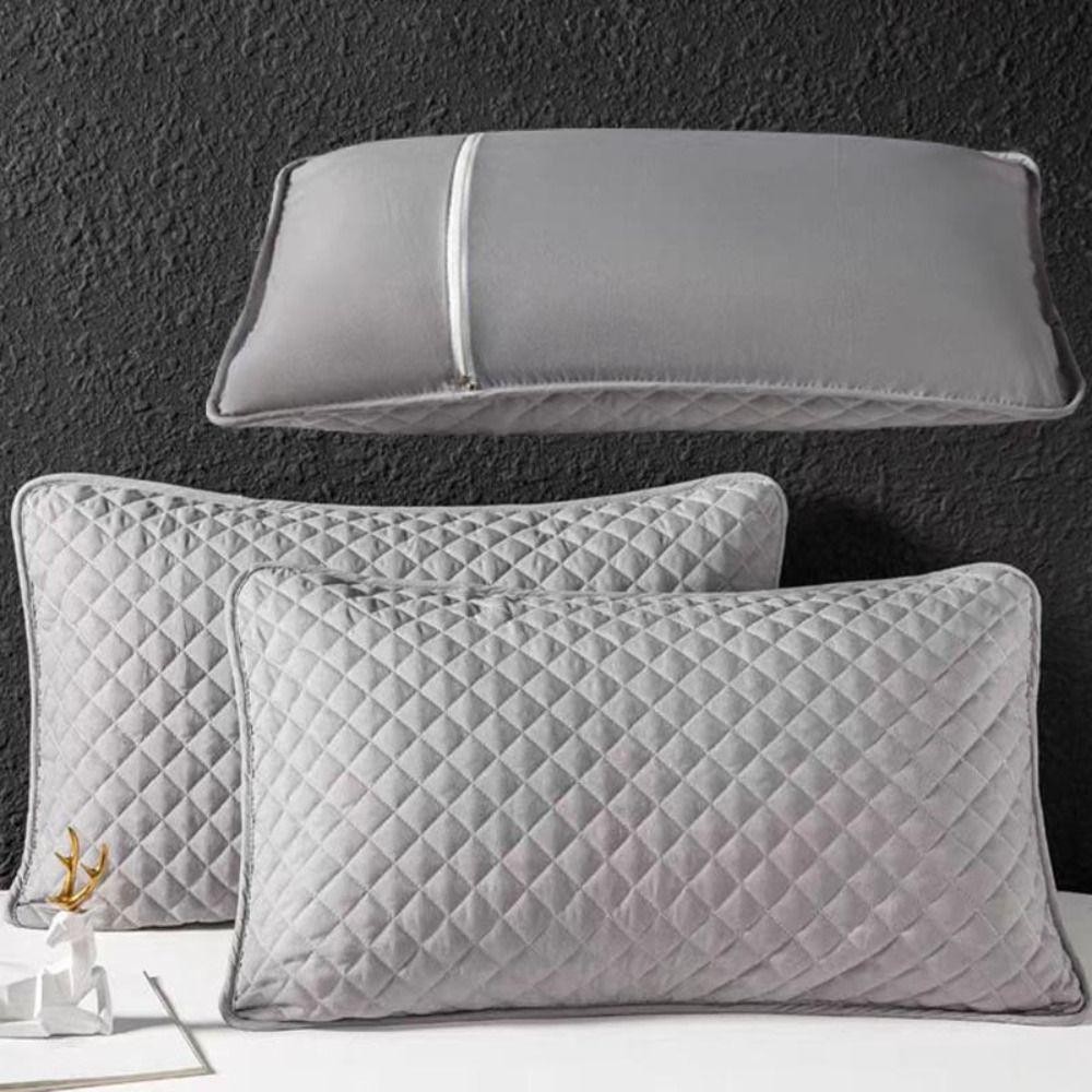 Tấm bảo vệ gối SLICELLIFE, Lớp cách ly Vỏ gối chống nấm mốc, Vỏ gối dầu chống thấm nước thoải mái cho gia đình