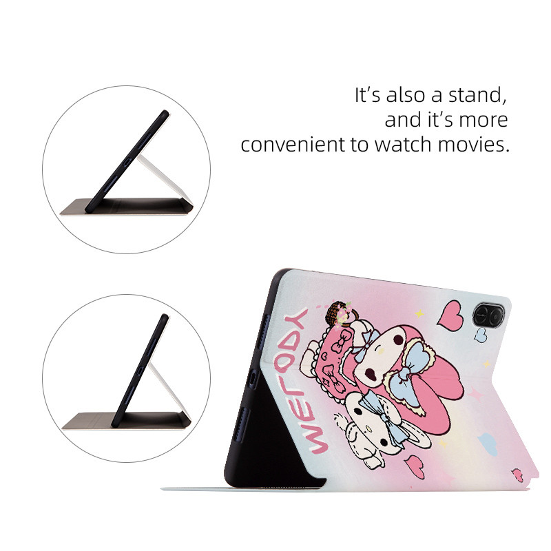 Flip Book Style Vỏ da PU cho Honor Pad X8 X8Lite X9 X8Pro 11.5 "X8a 11" Magicpad 2 12.3 "2024 Pad 9 12.1" 2023 Vỏ máy tính mềm Vỏ máy tính bảng chống sốc