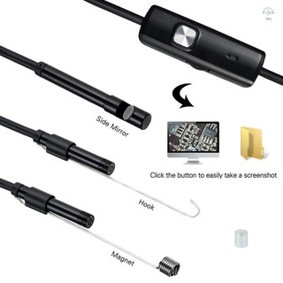 Nội soi 0,3MP Nội soi nội soi 3 trong 1 có đèn LED có thể điều chỉnh 1 mét