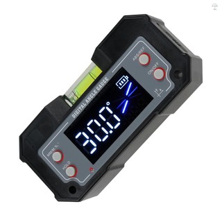 Máy đo góc kỹ thuật số, độ nghiêng, trục XY cho chế biến gỗ/in 3D, cơ sở từ tính mạnh 4 x 90° với màn hình rõ