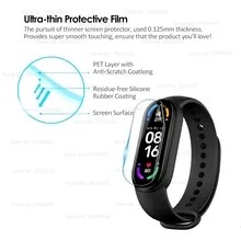 Hydrogel Phim Cho Xiaomi Mi Band 10 9 7 Pro 6 5 4 3 Mi 8 Active Full Cover Mềm Bảo Vệ Màn Hình Phụ Kiện Đồng Hồ Thông Minh Không Kính