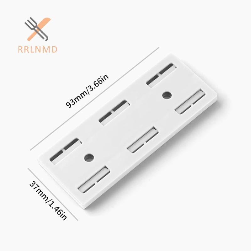 Rrlnmd Dán Tường Cắm Fixer Miếng Dán Không Đục Lỗ Nhà Tự Dính Ổ Cắm Fixer Cáp Tổ Chức Dây Điện Giá Đỡ MỚI
