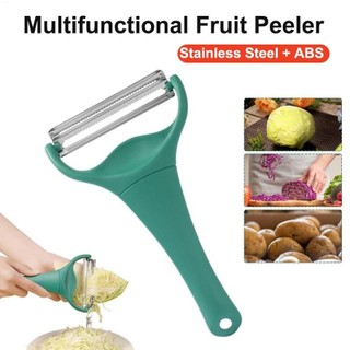 Dụng cụ hủy tài liệu bắp cải Máy thái rau củ hai đầu có dụng cụ bào phô mai bằng thép không gỉ Đa chức năng rau củ antirtvn