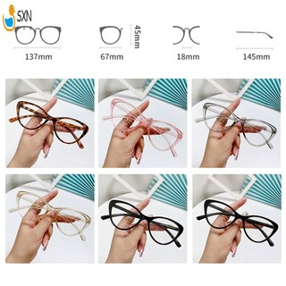 Kính Đọc Sách Tự Động Retro Khung Mắt Mèo Lớn Chống Ánh Sáng Xanh Nhiều Màu Khung Đa Năng Cho Nữ