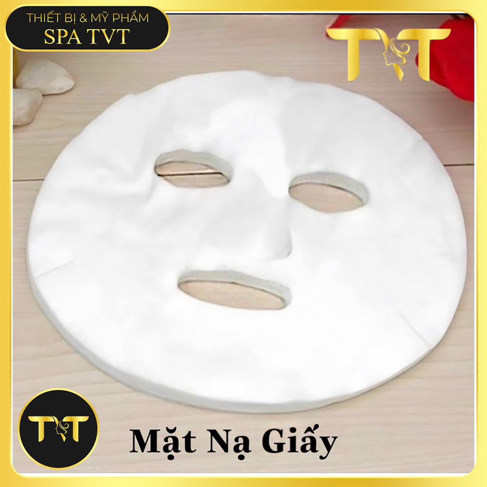 Mặt Nạ Giấy 80 Cái Và Giấy Tẩy Trang 1200 Miếng 7.7cm Cho Spa, Thẩm Mỹ Viện