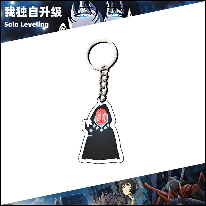 Móc khóa Acrylic Solo Leveling – Beru Ant King | Charm móc khóa Anime Fanmade | Túi Manhwa Merch Pendan